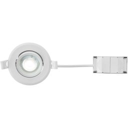 Markslöjd 108885 - Plafonieră LED dimmabilă pentru baie PLUTO LED/4,9W/230V IP44 alb