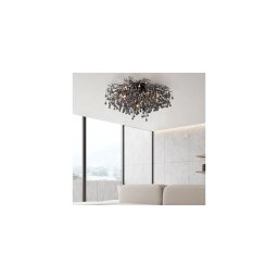 Paul Neuhaus 8092-18 - Lustra aplicată ICICLE, 14 x G9/40W/230V, Ø 100 cm, negru