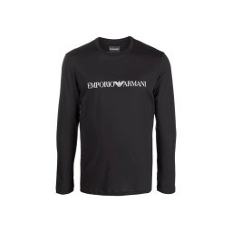 EMPORIO ARMANI Bluză 8N1TN81JPZZ 0021 nero logo