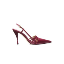 MICHAEL KORS Pantofi Haisley Slingback 40T5HSHP1L 691 mulberry
