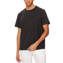 MICHAEL KORS T-Shirt Embossed Logo CF4529H1V2 001 black