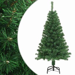 Pom de Craciun artificial cu ramuri groase, verde, 150 cm, PVC GartenMobel Dekor