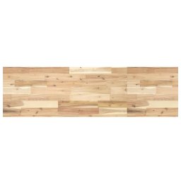 Blat de baie netratat, 160x40x4 cm, lemn masiv de acacia GartenMobel Dekor