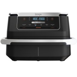 Airfryer FlexDrawer DualZone AF550, 2470W, 6.6L, 6 functii de gatit, negru Ninja