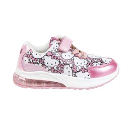 Pantofi sport cu talpa PVC si lumini Hello Kitty