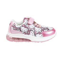 Pantofi sport cu talpa PVC si lumini Hello Kitty