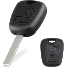 Carcasa Cheie Auto Techstar cu 2 Butoane Compatibila Toyota Aygo, Peugeot 107, Citroen C1