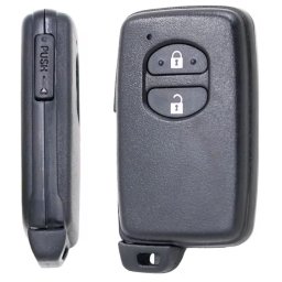 Carcasa cheie auto Techstar® 2 butoane compatibila Toyota Prius XW30 (2009–2012) – proximity, lama TOY40