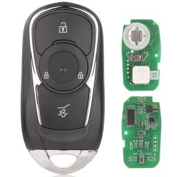 Cheie auto Completa Programabila, Techstar, cu 4 Butoane HYQ4EA 433.92 MHz Telecomanda Smart cu Cip ID46 pentru Opel Astra K Insignia, Lama neprelucrata