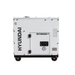 Generator de curent inverter trifazat Hyundai DHY9000SEi-T cu motor diesel, 8.1kVA