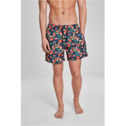 Costum de baie bărbătesc cu model tropical