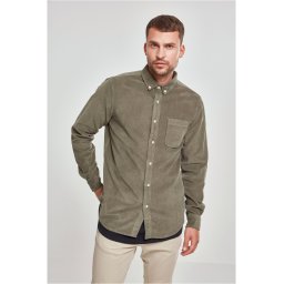 Corduroy shirt olive
