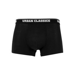 Organic Boxer Pantaloni scurți 3-Pack alb / bleumarin / negru