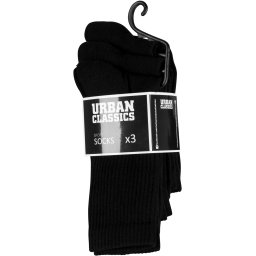Sport șosete 3-Pack negru