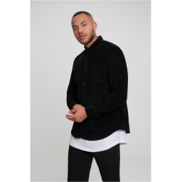 Corduroy Shirt negru