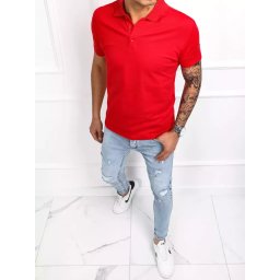 Tricou polo bărbați DStreet Red