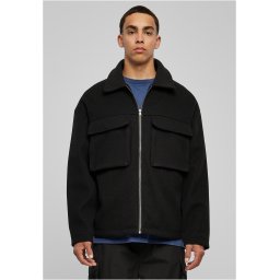 Large pocket blouson black