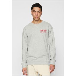 Cash Only Crewneck Grey