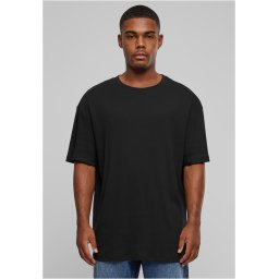 Men's Bio Oversized Rib Tee T-Shirt - Black