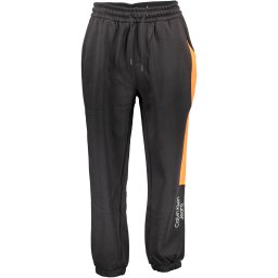Pantaloni sport si de casa pentru barbati Calvin Klein Jeans - negru, oranj