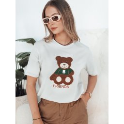 Tricou de damă BAREN cu ursuleț de pluș