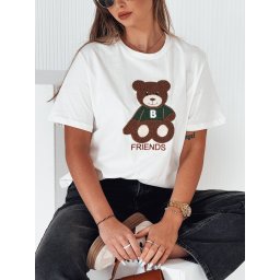 Tricou de damă BAREN cu ursuleț de pluș