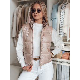 Vestă scurtă reversibilă pentru femei CHIPUFF