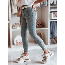Blugi skinny pentru femei ICONON cu curea