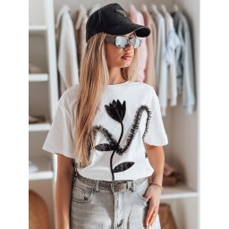 Tricou supradimensionat pentru femei cu efect 3D