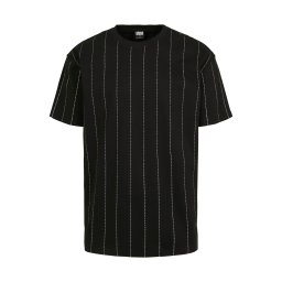Urban Classics Tricou negru / alb