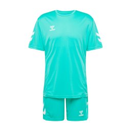 Hummel Costum de trening albastru aqua / alb