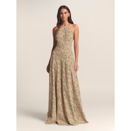 St MRLO Rochie 'MIKA' bej / verde