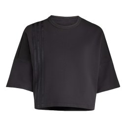 ADIDAS ORIGINALS Tricou 'Off Placed 3-Stripes' negru