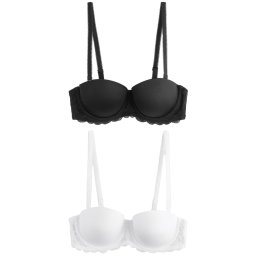 Next Sutien negru / alb