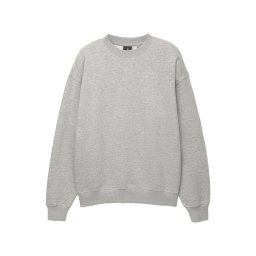 Pull&Bear Bluză de molton gri deschis