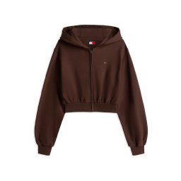 Tommy Jeans Hanorac ciocolatiu