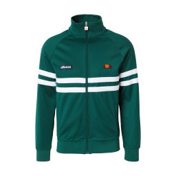 ELLESSE Hanorac 'Rimini' verde închis / alb
