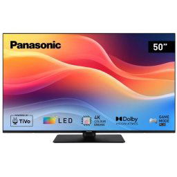 Televizor LED Smart Panasonic TB-50W61AEZ 50inch 127cm 4K UltraHD HDR Dolby Vision Wi-Fi TiVo OS Negru