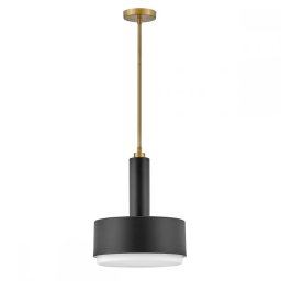 Pendul Cedric HK-CEDRIC-P-M-BK, 2xE27, D33cm, metal negru