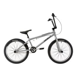 Bicicleta Copii Bmx Colinelli COL05, 1 Viteze, Cadru Otel, Marimea 270 mm, Roti 20 inch, Frane U - Brake, Culoare Argintiu