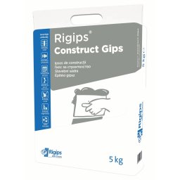 Ipsos Gri Pentru Constructii Rigips Construct Gips / 5 Kg