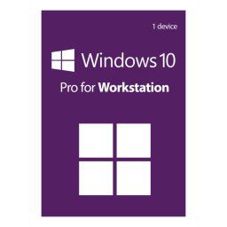Licenta Windows 10 Pro for Workstation, 32/64 bit, cheie digitala