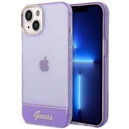 Husa Guess Translucent iPhone 14 6.1" Case - Purple