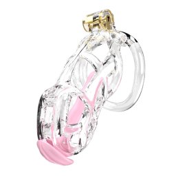 SuperLove Ultimate Chastity Cage Clear Size L