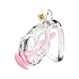 SuperLove Ultimate Chastity Cage Clear Size S