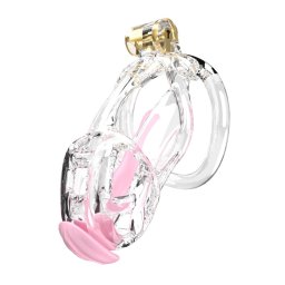 SuperLove Ultimate Chastity Cage Clear Size M