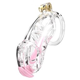 SuperLove Ultimate Chastity Cage Clear Size XL