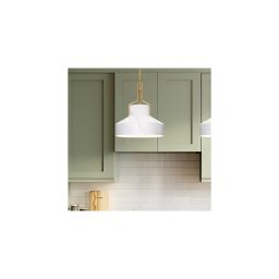 Quoizel QZ-BRECKEN-2P-AB-ABG - Lustru BRECKEN, 2xE27/60W/230V, auriu cu decor de marmură