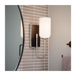 Kichler KL-SOLIA-1W-BNB - Aplica LED pentru baie SOLIA 1xG9/3W/230V IP44 crom