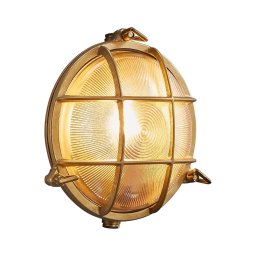 Nordlux POLPERRO - Aplică de exterior 1xE27/12,5W/230V IP64, alamă